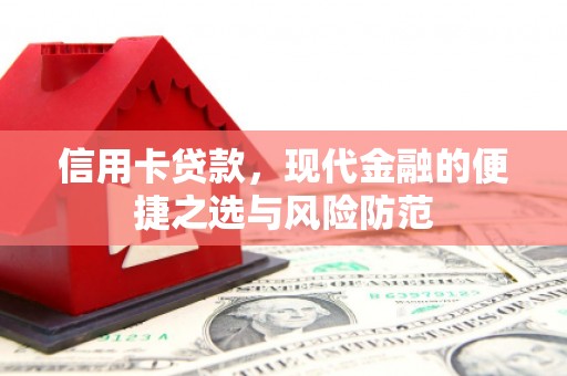 外埔信用卡贷款，现代金融的便捷之选与风险防范