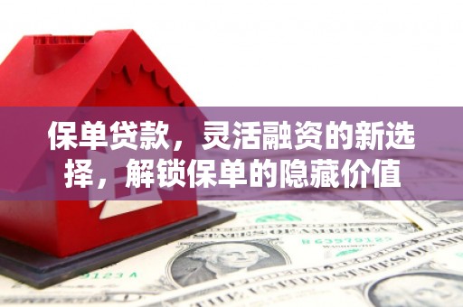 西螺保单贷款，灵活融资的新选择，解锁保单的隐藏价值