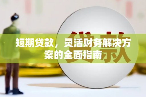 天津短期贷款，灵活财务解决方案的全面指南