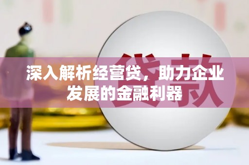 大朗深入解析经营贷，助力企业发展的金融利器