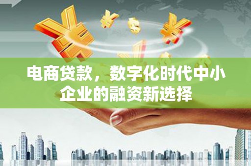 武鸣电商贷款，数字化时代中小企业的融资新选择