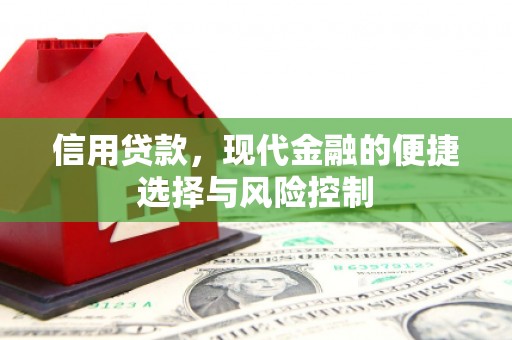 宾川信用贷款，现代金融的便捷选择与风险控制