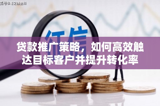 宝坻贷款推广策略，如何高效触达目标客户并提升转化率