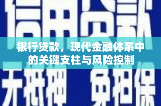 花溪银行贷款，现代金融体系中的关键支柱与风险控制