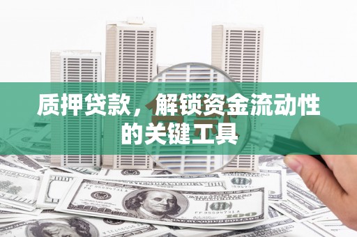 汉南质押贷款，解锁资金流动性的关键工具