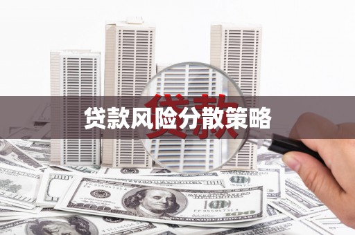 无极贷款风险分散策略