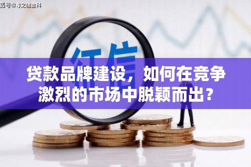 塔河贷款品牌建设，如何在竞争激烈的市场中脱颖而出？
