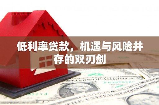 潼南低利率贷款，机遇与风险并存的双刃剑