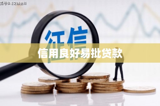 镇雄信用良好易批贷款